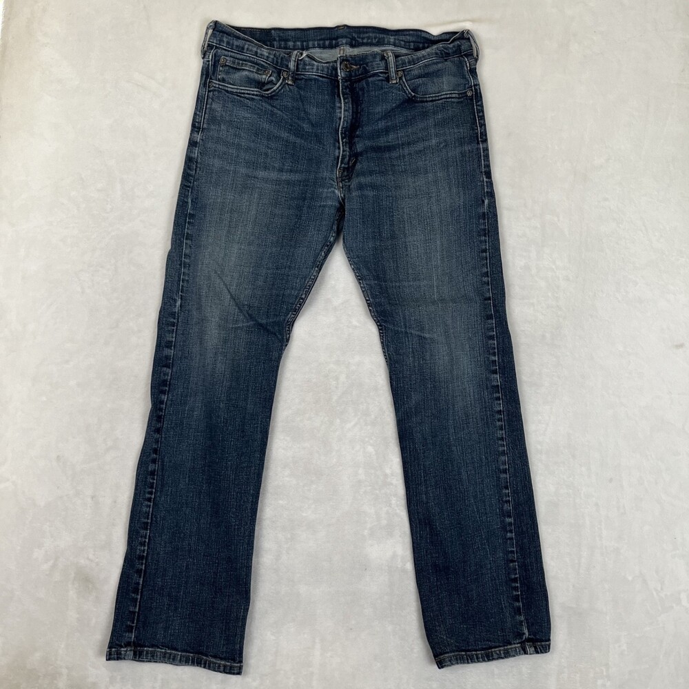 Levi’s 514 Blue Denim Jeans Size 36x32 Medium Wash